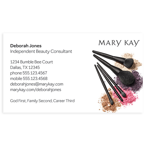 Mary Kay Color Magnet Business Card